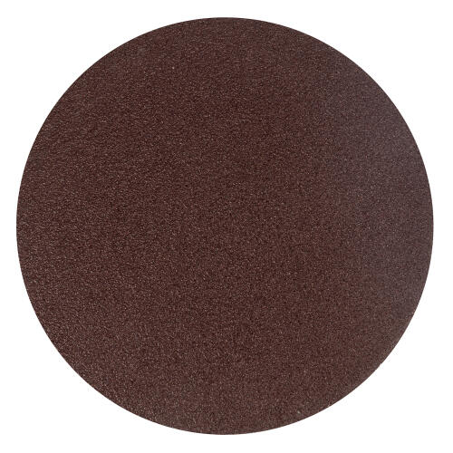 Круг абразивный на ворсовой подложке под "липучку", P 80, 125 мм, 10 шт Сибртех