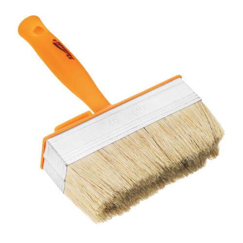 Кисть-ракля, 40 х 140 мм, натуральная щетина, пластмассовый корпус, пластмассовая ручка Sparta