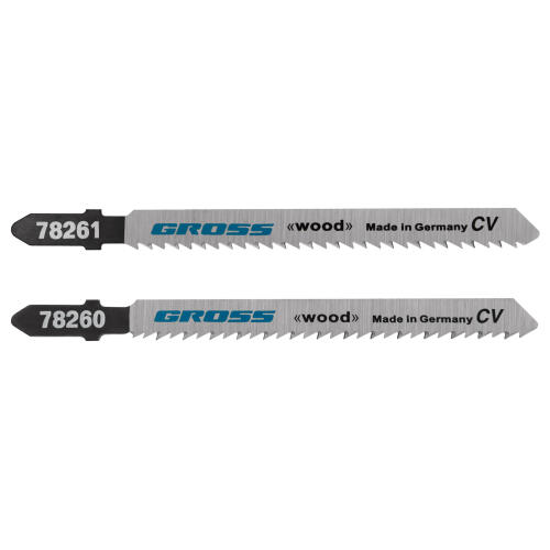Набор полотен для электролобзика по дереву, 2 шт, (T101B+T101BR) Gross