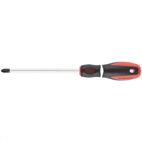 Отвертка "Era", PZ0 x 75 мм, CrV, трехкомпонентная рукоятка Matrix