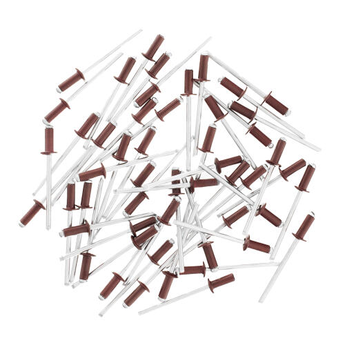 Заклепки 3.2 х 8 мм RAL 3005, красное вино, 50 шт Matrix