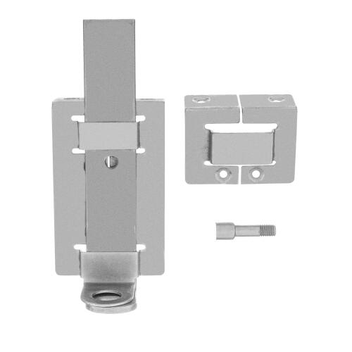 Задвижка дверная ЗД-04, цинк, (Металлист)