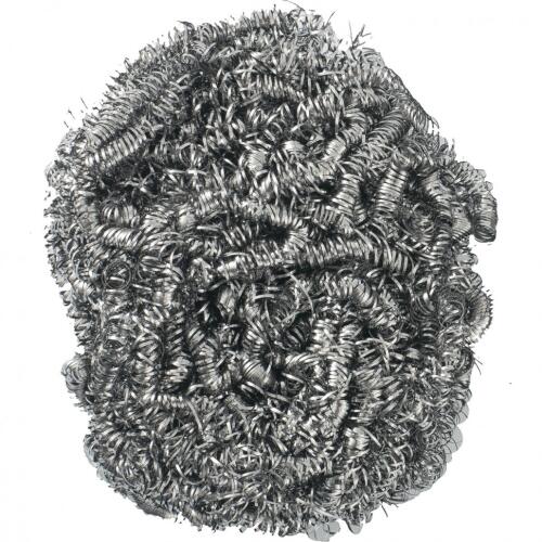 Мочалка для посуды, 2 шт, нержавеющая сталь, Elfe