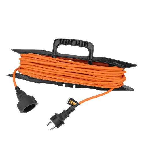 Удлинитель-шнур силовой Garden Series, б/з, ПВС, 10м, 1 розетка, 2 x 1 мм, Denzel