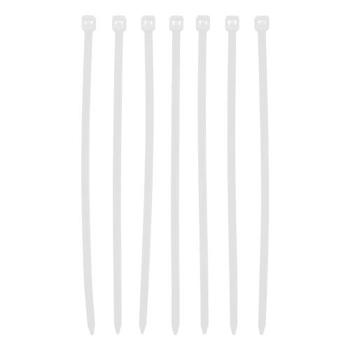 Хомуты, 100 x 2.5 мм, пластиковые, белые, 100 шт Сибртех