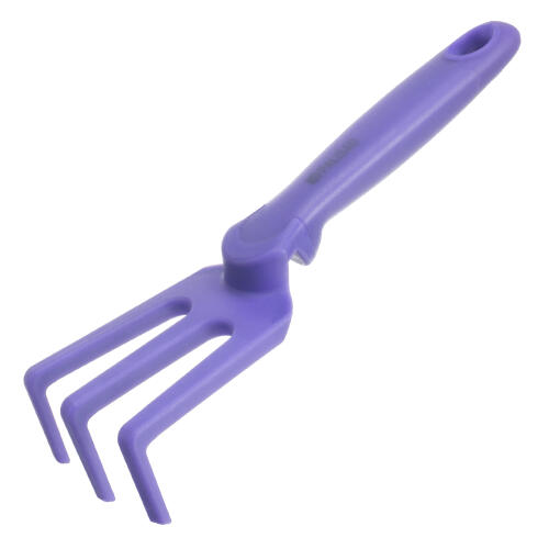 Рыхлитель 3 - зубый, 75 х 250 мм, пластиковый, гелевая рукоятка, Nylon Soft, Palisad