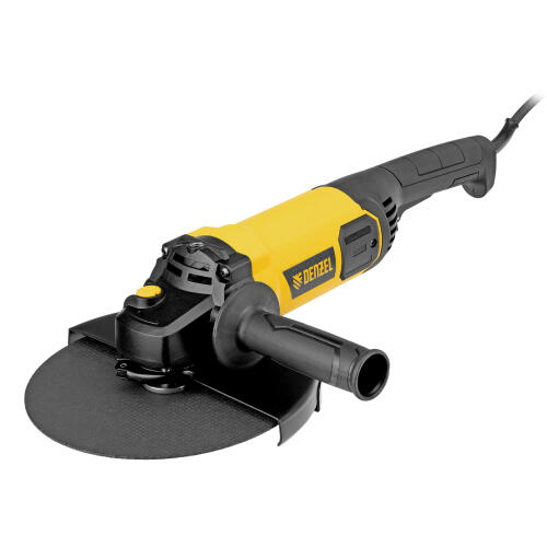 Углошлифовальная машина AGL230-2400, 2400 Вт, 230 мм, 6600 об/мин Denzel