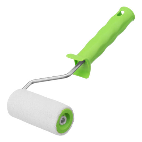 Валик "Велюр" с ручкой, 100 мм, ворс 5 мм, D 36 мм, D ручки 6 мм Сибртех