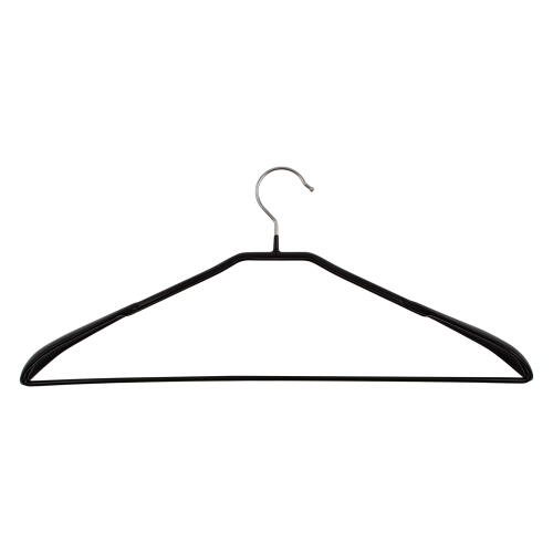 Вешалка металлическая для верхней одежды с прорезиненным противоскользящим покрытием 45 см, Home Palisad