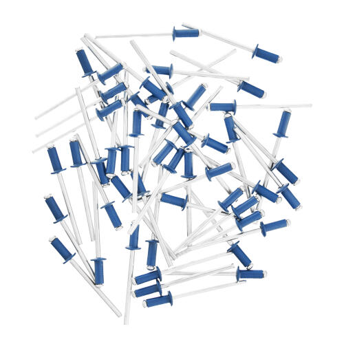 Заклепки 4.0 х 10 мм RAL 5005, синие, 50 шт Matrix