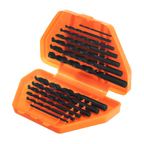 Набор сверл по металлу, 1.5-6.5 мм, (через 0.5 мм) 13 шт, пластиковый бокс, цилиндрический хвостовиковик Sparta