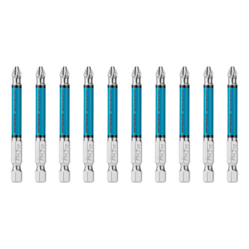 Бита PH2х70мм, сталь S2, кругл., 10 шт. Gross