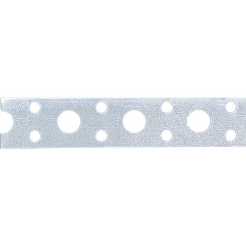 Лента перфорированная, вентиляционная, прямая, 0.55 мм, LP, V 2 см х 25 м, цинк Сибртех