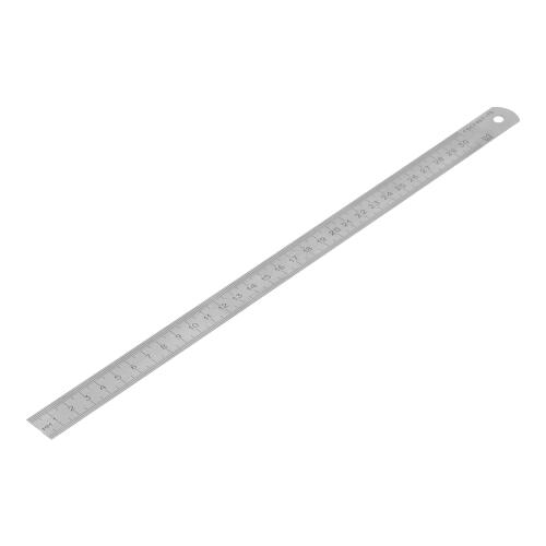 Линейка измерительная, 300 мм, металлическая
