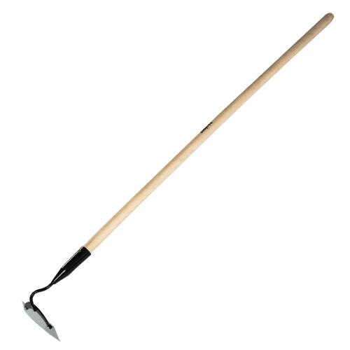 Мотыга стальная, 170 х 60 х 1300 мм, деревянный черенок, Сибртех
