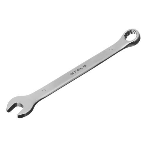 Ключ накидной коленчатый, 17 х 19 мм, хромированный Sparta