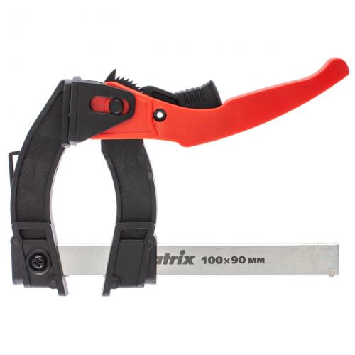 Нож, 9 мм, выдвижное лезвие, металлическая направляющая Matrix