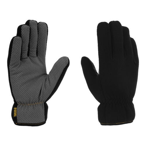 Перчатки универсальные, двойные, ПВХ нанесение, размер 8 Denzel