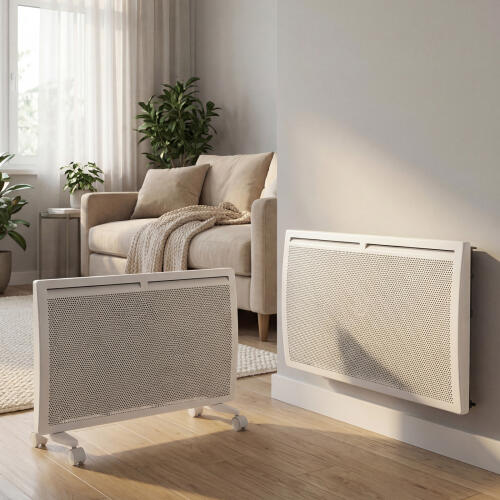 Конвектор гибридный электрический HybridX-2000, ИК нагреватель, цифровой термостат Denzel