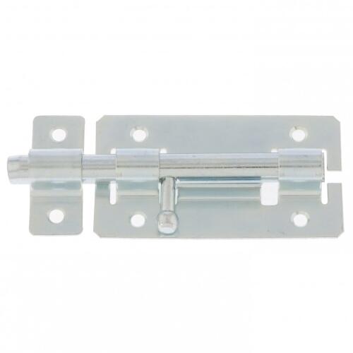 Задвижка дверная ЗД-01, цинк, (Металлист)