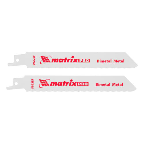 Полотна по металлу для сабельной пилы S922EF 125/1.4 мм, Bimetal, 2 шт, Pro Matrix