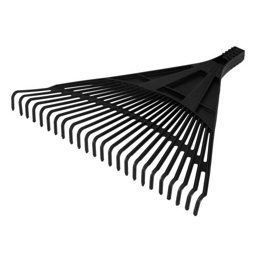 Грабли веерные пластиковые, 600 мм, 24 плоских зуба, без черенка, Сибртех