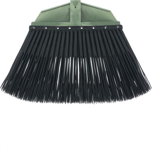 Метла полипропиленовая, 400 х 175 мм, веерная распушенная, без черенка, Сибртех