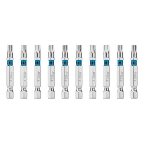 Бита Torx 30х50мм, сталь S2, шестигр., 10 шт. Gross