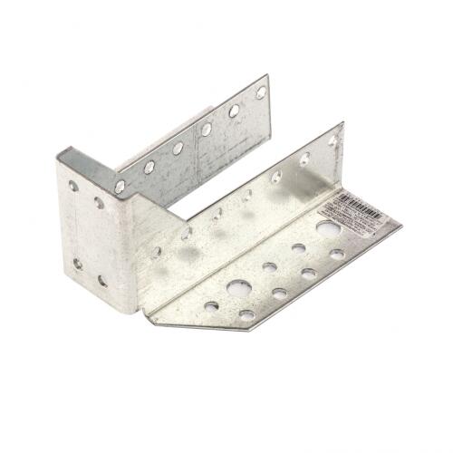 Опора бруса раскрытая, 2 мм, OBR R-40 х 145 х 76 мм, цинк Сибртех