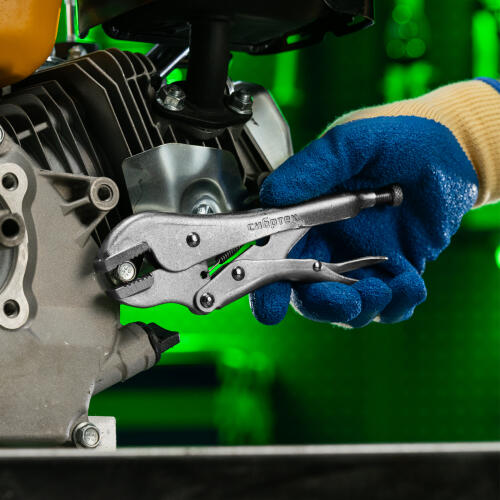 Зажим ручной, усиленный, плоский захват, 180 мм Сибртех