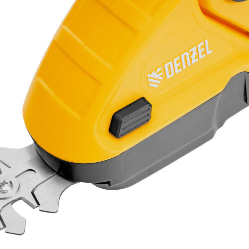 Ножницы-кусторез аккумуляторные GS-7, Li-Ion, 7,2 В Denzel