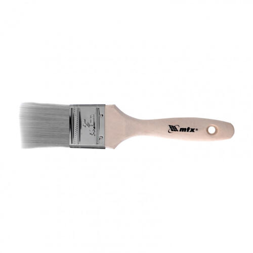 Кисть плоская Platinum 2", искусственная щетина, деревянная ручка MTX