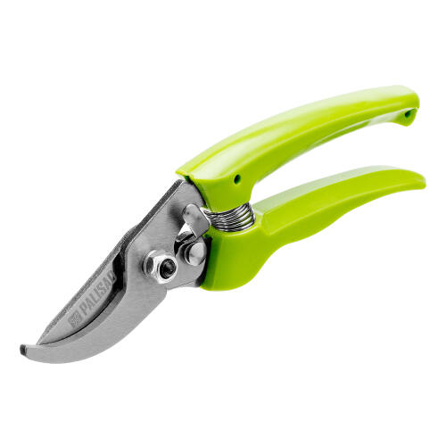 Секатор прямого реза, 185 мм, рукоятки из полипропилена, BASE// Palisad